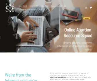 Onlineabortionresources.org(OARS) Screenshot