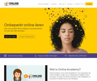 Onlineacademy.nl(Online Academy) Screenshot