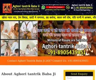 Onlineaghoritantrik.com(Aghori tantrik Baba Ji) Screenshot