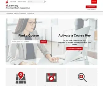 Onlineaha.org(CPR First Aid eLearning) Screenshot