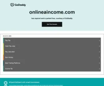 Onlineaincome.com(Onlineaincome) Screenshot