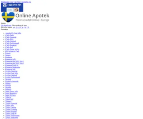 Onlineapotek.net(Online Apotek) Screenshot