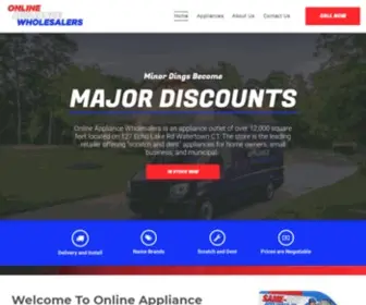 Onlineappliancewholesalers.com(onlineappliancewholesalers) Screenshot