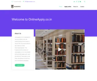 Onlineapply.co.in(Free Bootstrap Theme by) Screenshot