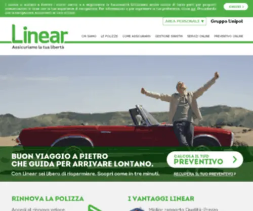 Onlinear.it(Assicurazioni on line auto Linear) Screenshot