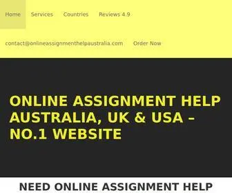 Onlineassignmenthelpaustralia.com(Help With Assignment) Screenshot