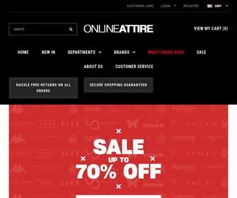 Onlineattire.com(Online Attire) Screenshot