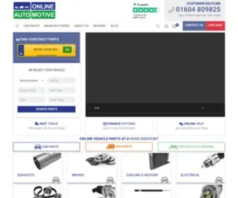 Onlineautomotive.co.uk(Exhaust Catalytic Converters and Accessories) Screenshot