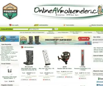 OnlineavMalzemeleri.com(Bal?k malzemeleri) Screenshot