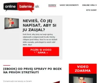 Onlinebalenie.sk(Zoznámenie cez internet) Screenshot