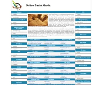 Onlinebanksguide.com(Online Banks Guide) Screenshot