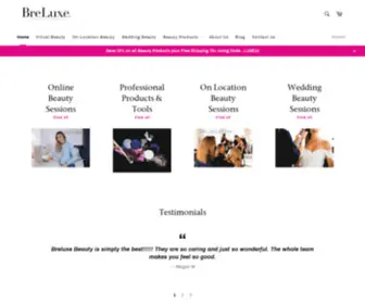 Onlinebeautyboutique.com(Online Beauty Boutique by Breluxe) Screenshot