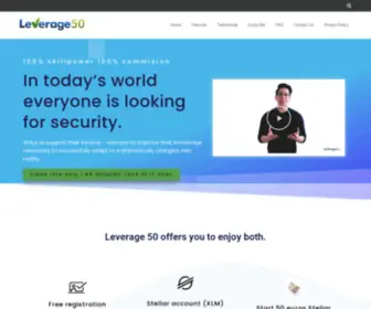 Onlinebestjob.com(Leverage50 online marketing and online income 2 in 1) Screenshot