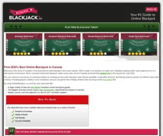 Onlineblackjack.ca Screenshot