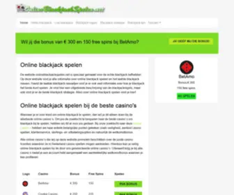 Onlineblackjackspelen.net(Onlineblackjackspelen) Screenshot