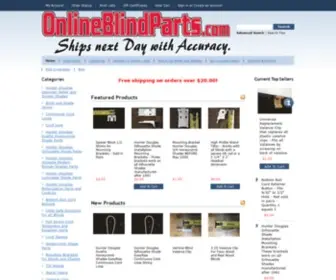 Onlineblindparts.com(Ships with accuracy) Screenshot