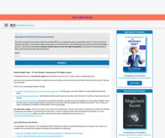 Onlinebookclub.org(Online Book Club for Readers) Screenshot