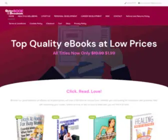 Onlinebookdownloads.com(Great eBooks at Great Prices) Screenshot