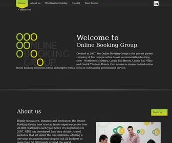 Onlinebookinggroup.com.au(ONLINE BOOKING GROUP PTY LTD (IN LIQUIDATION)) Screenshot