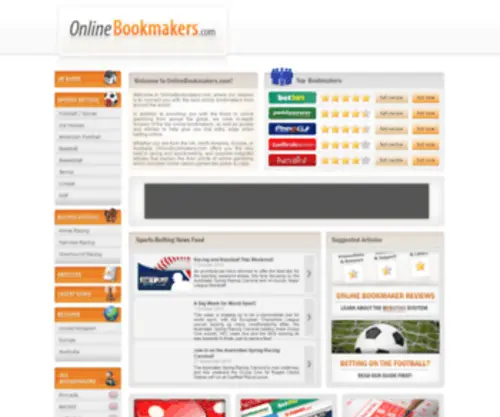Onlinebookmakers.com(Onlinebookmakers) Screenshot