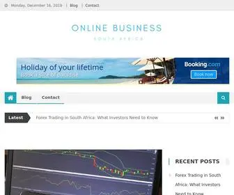 Onlinebusinessguide.co.za(Online Business Guide) Screenshot