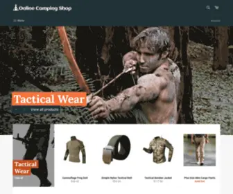 Onlinecampingshop.com(Online Camping Shop) Screenshot