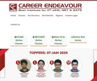 Onlinecareerendeavour.com(Career Endeavour Online Classes) Screenshot