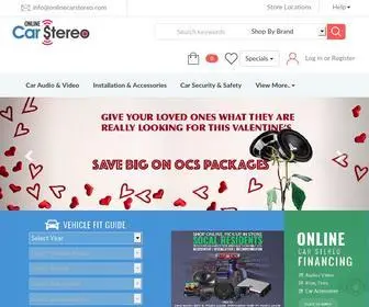 Onlinecarstereo.com(Wholesale Car Audio/Stereo Deals At Bargain Prices) Screenshot