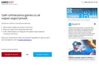 Onlinecasino-Games.co.uk Screenshot