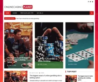 Onlinecasino-Planet.com Screenshot