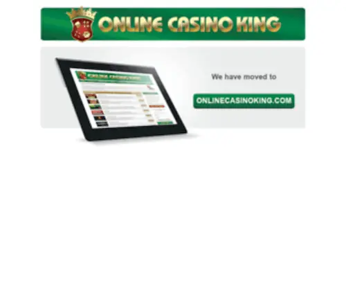 Onlinecasinoking.co.uk Screenshot