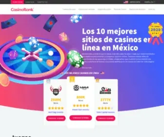 Onlinecasinorank.mx Screenshot