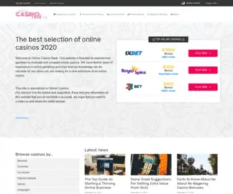 Onlinecasinorank.org Screenshot