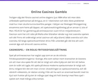 Onlinecasinos-Gamble.com Screenshot