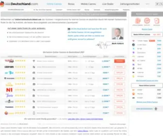 Onlinecasinosdeutschland.com(TOP 50) Screenshot