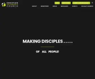 OnlinecFc.com(Christian Fellowship Church) Screenshot