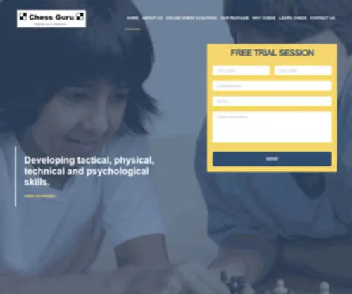 Onlinechessguru.com(Learn to Play chess Online) Screenshot