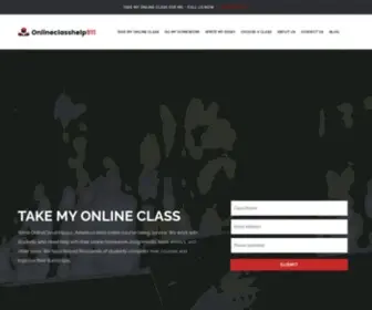 Onlineclasshelp911.com(Take My Online Course Assignments & Exam) Screenshot