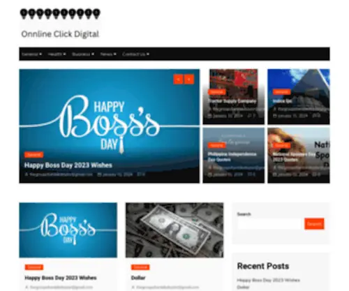 Onlineclickdigital.com(O C D) Screenshot