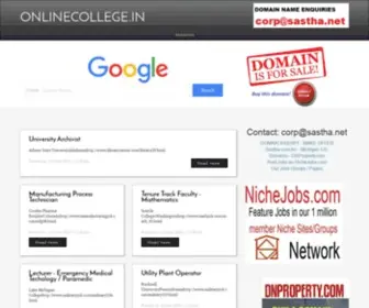 Onlinecollege.in(Online College) Screenshot