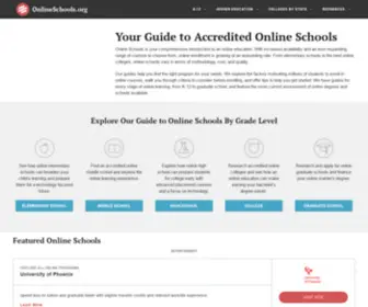 Onlinecollegedegrees.org(Accredited Online Schools) Screenshot