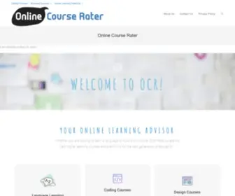 Onlinecourserater.com(Online Course Rater) Screenshot