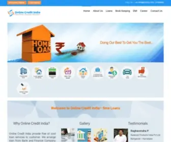 Onlinecreditindia.com(One point finance solution) Screenshot