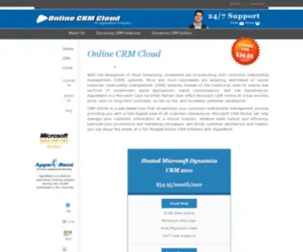 Onlinecrmcloud.com(Online CRM Cloud) Screenshot