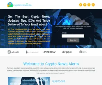 Onlinecryptonews.co(Cryptonewsalerts) Screenshot