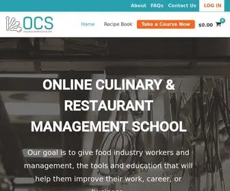 Onlineculinaryschool.net(Online Culinary School) Screenshot