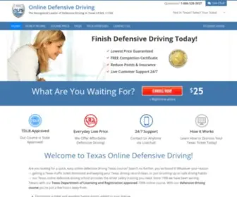 Onlinedefensivedriving.com(Online Defensive Driving) Screenshot