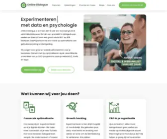 Onlinedialogue.nl(Online dialogue) Screenshot