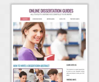 Onlinedissertationguides.com(Dissertation writing) Screenshot