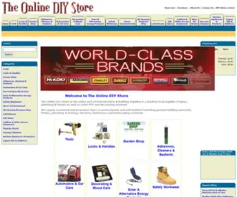 OnlinediyStore.co.uk(ONLINE DO IT YOUR SELF STORE) Screenshot